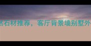珍珠花渤海石材高端天然石材推荐客厅背景墙别墅外墙首选装修必看指南