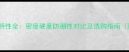 30种主流木材特性全密度硬度防潮性对比及选购指南附应用场景