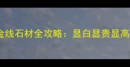 石材界的显贵王黑色带金线石材全攻略显白显贵显高级装出轻奢豪宅感