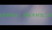 全球木结构建筑创新峰会国际木材加工技术大赛亮点全