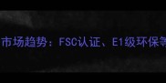 美国板材环保标准与市场趋势FSC认证E1级环保等级及企业应对策略