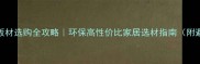 松木芯板材选购全攻略环保高性价比家居选材指南附避坑技巧