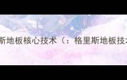 格里斯地板核心技术格里斯地板技术