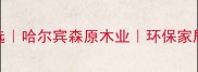 哈尔滨原木家具首选哈尔宾森原木业环保家居全攻略装修必看