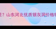 银灰洞产地在哪里山东河北优质银灰洞价格特惠建材采购指南