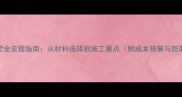 原木别墅全流程指南从材料选择到施工要点附成本预算与防潮技巧