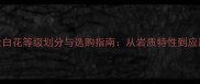 花岗岩大白花等级划分与选购指南从岩质特性到应用场景全