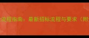 全国石材雕刻招标全流程指南最新招标流程与要求附免费招标文件获取
