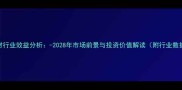 石材行业效益分析-2028年市场前景与投资价值解读附行业数据