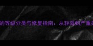 木材裂缝的等级分类与修复指南从轻微到严重如何处理