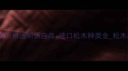 上海进口松木批发价格透明供应商进口松木种类全松木建材供应商推荐