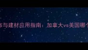 北美木材资源分布与建材应用指南加拿大vs美国哪个国家更胜一筹
