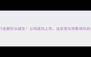 中国建材行业新巨头诞生公司成功上市这些变化将影响你的装修采购