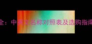 石材花色种类大全中英文名称对照表及选购指南附高清图库