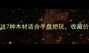 把玩木料推荐指南这7种木材适合手盘把玩收藏价值与实用性能双提升